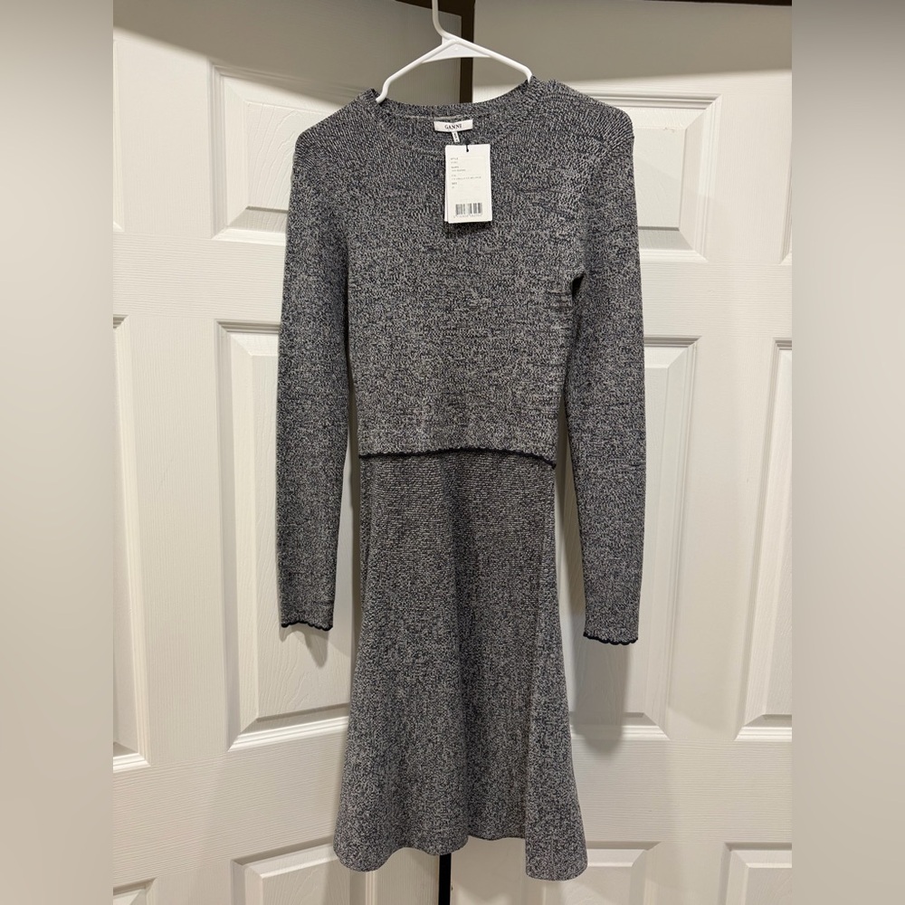 Ganni knit dress